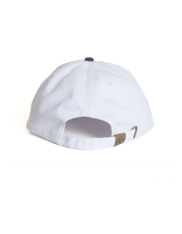 Thrills Full Ride 6 Panel Cap- White