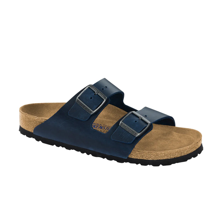 Birkenstock Arizona SFB Blue Oiled Leather Narrow