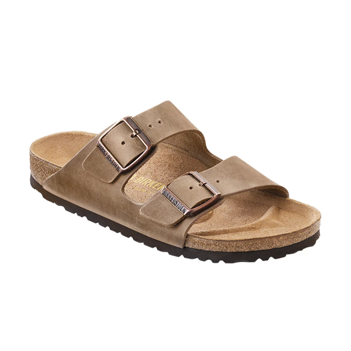 Birkenstock Arizona Tabacco Brown Oiled Leather Regular