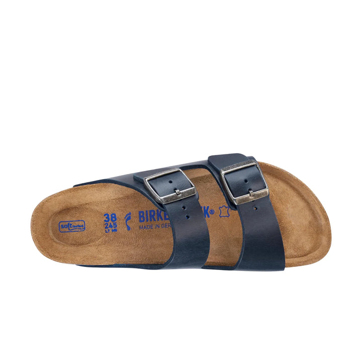 Birkenstock Arizona SFB Blue Oiled Leather Narrow