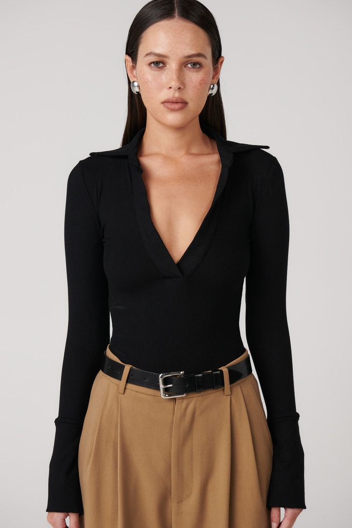 Bayse Celine Bodysuit- Black