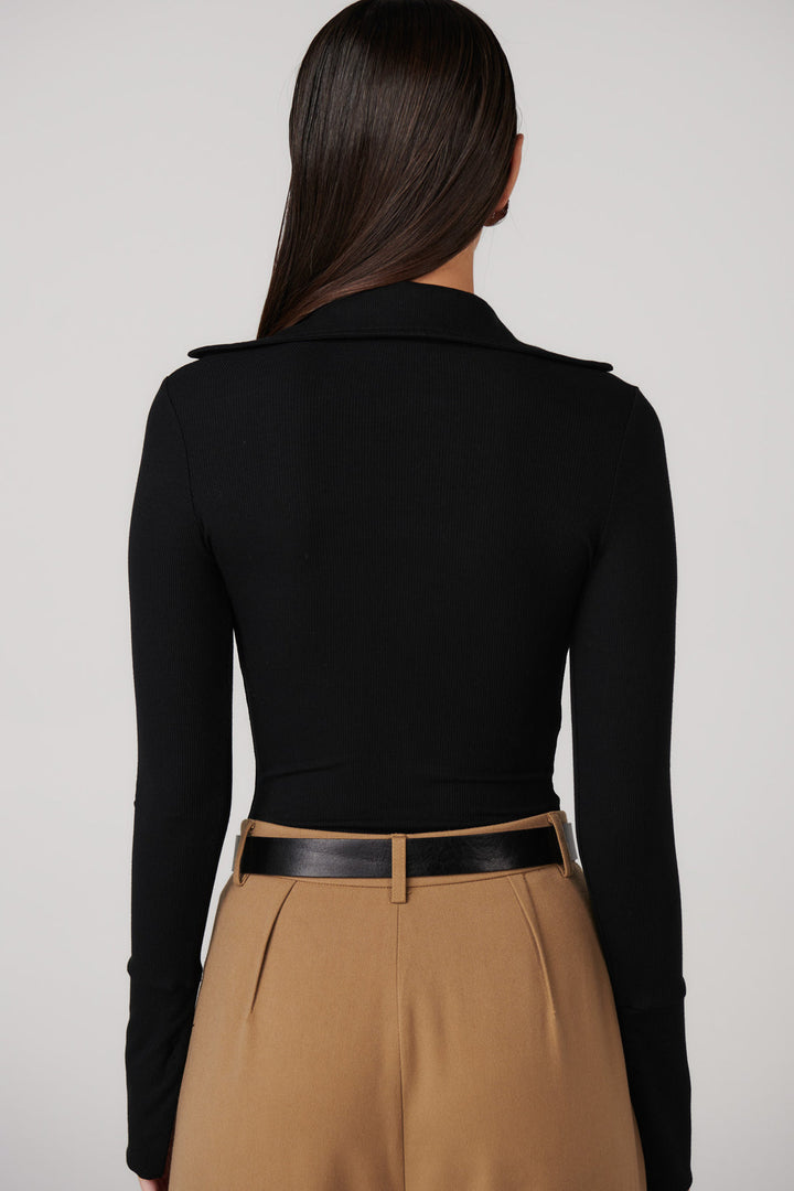 Bayse Celine Bodysuit- Black