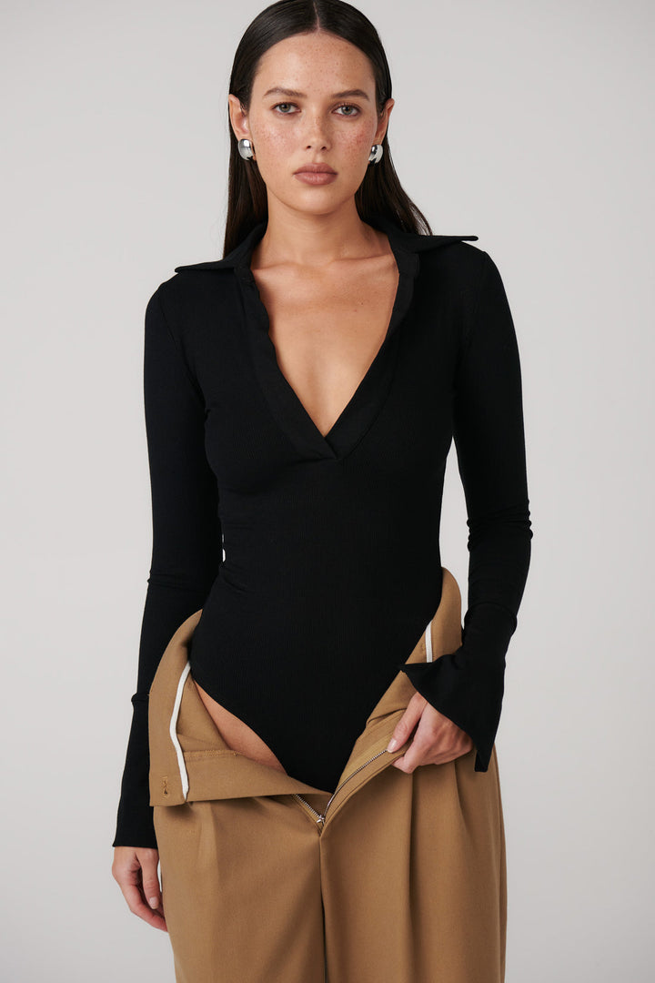 Bayse Celine Bodysuit- Black