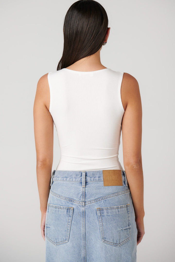 Bayse Aurora Bodysuit - White