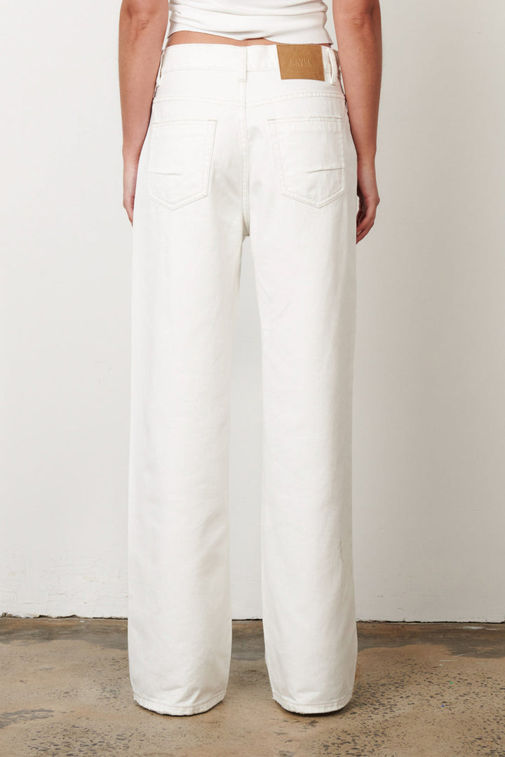 Bayse Perry Denim Jean - Geisha White