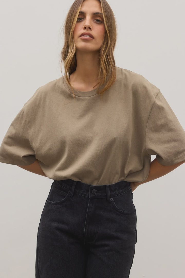Bayse Jonas Boyfriend Tee - Military