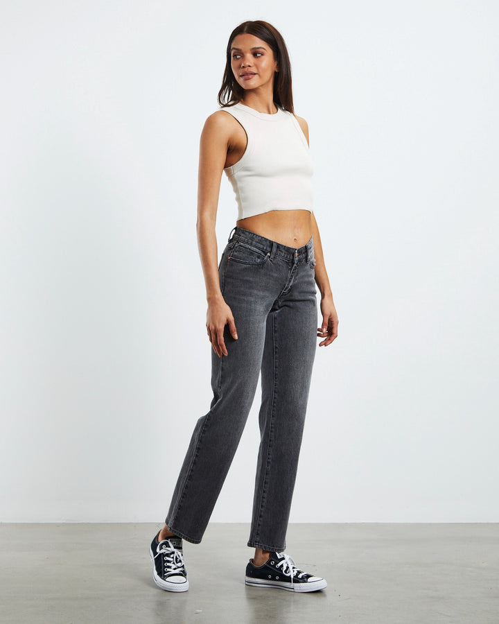 Abrand 99 Low Straight Jean- Addison
