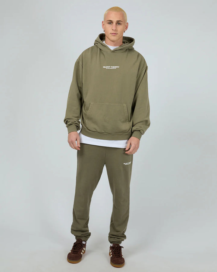 Silent Theory Essential Theory Hoodie - Khaki