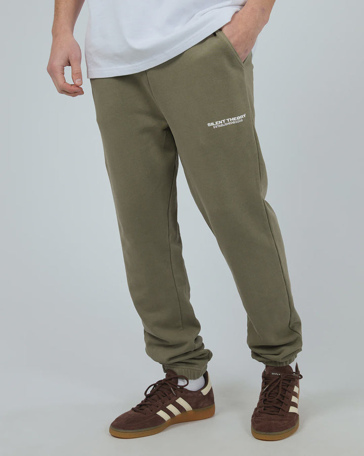 Silent Theory Essential Theory Trackpant - Khaki