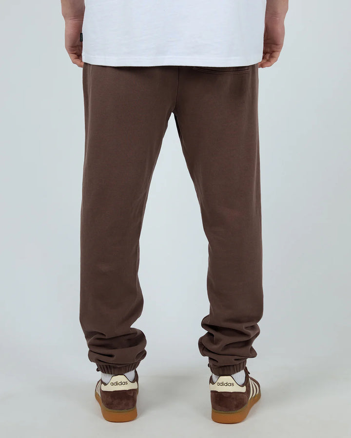 Silent Theory Essential Theory Trackpant - Chocolate
