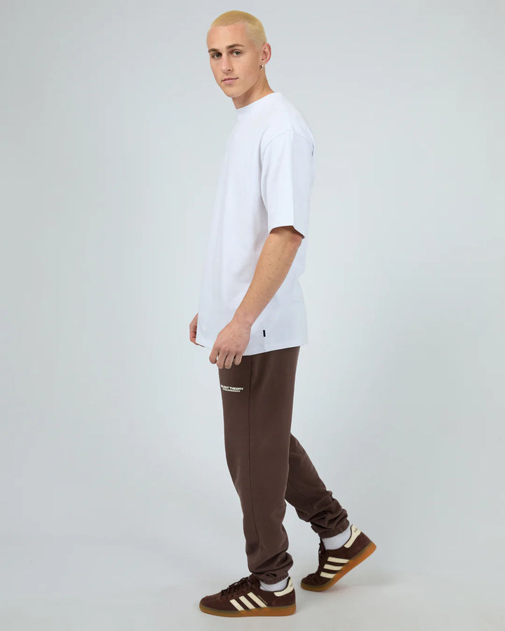 Silent Theory Essential Theory Trackpant - Chocolate