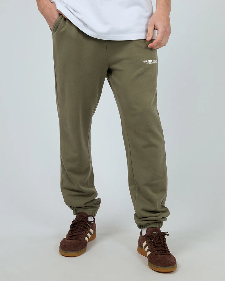 Silent Theory Essential Theory Trackpant - Khaki