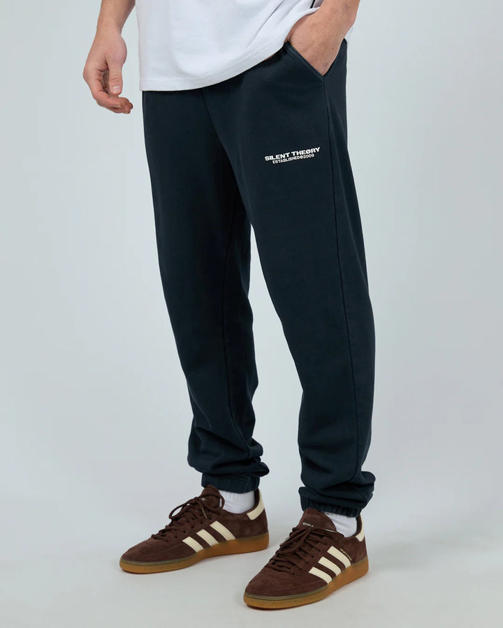 Silent Theory Essential Theory Track Pant - Navy