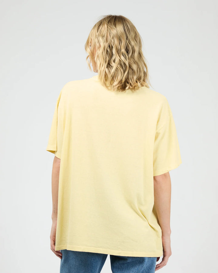 All About Eve Costiera Relaxed Tee - Yellow