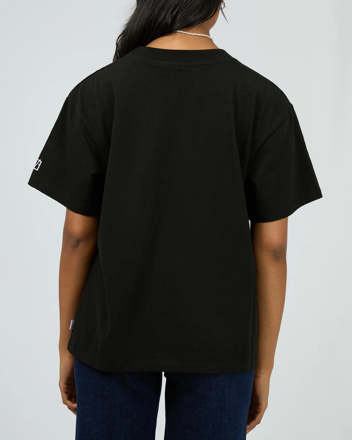All About Eve Basic Monogram Tee - Black