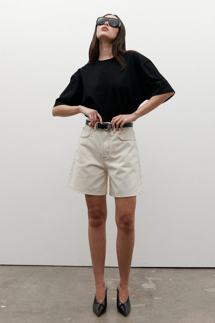 Bayse Jonas Boyfriend Tee - Black