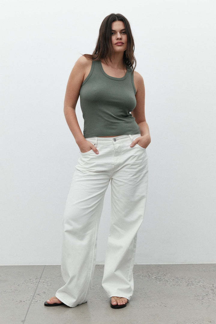 Bayse Cassia Tank - Khaki