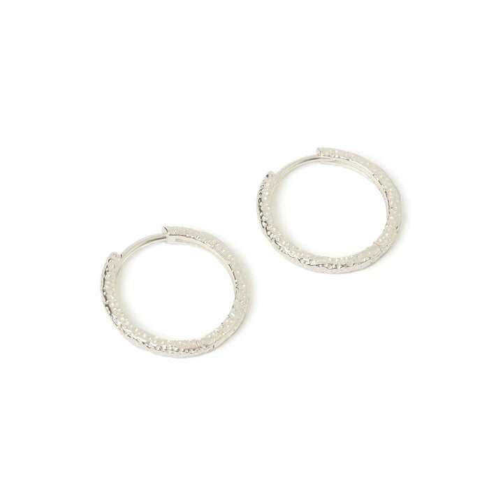 Arms Of Eve Arabella Silver Hoop Earrings