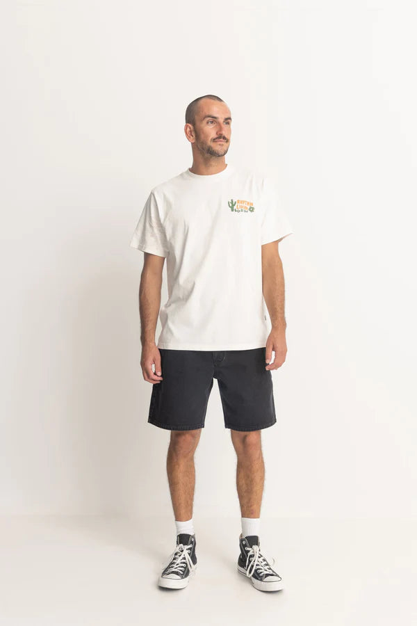 Rhythm Essential Denim Short - Black