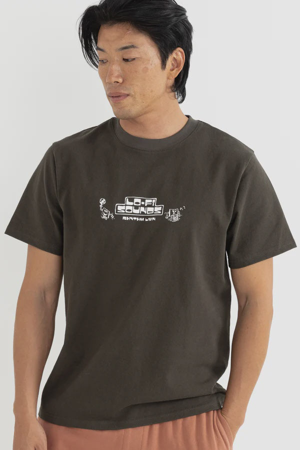 HANDSPUN RECORDS - STEREO SKY BLUE T-shirt main image 0
