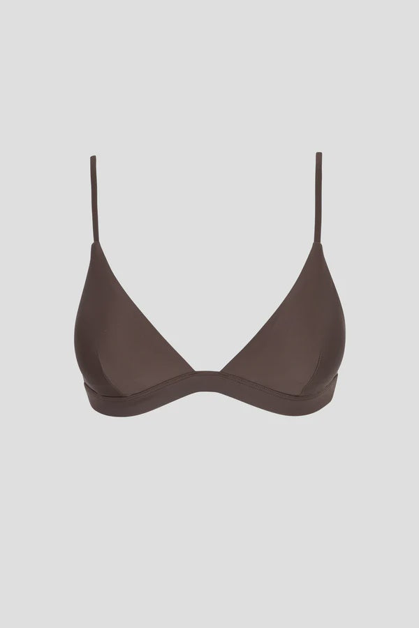 Rhythm Classic Bralette Top-Chocolate