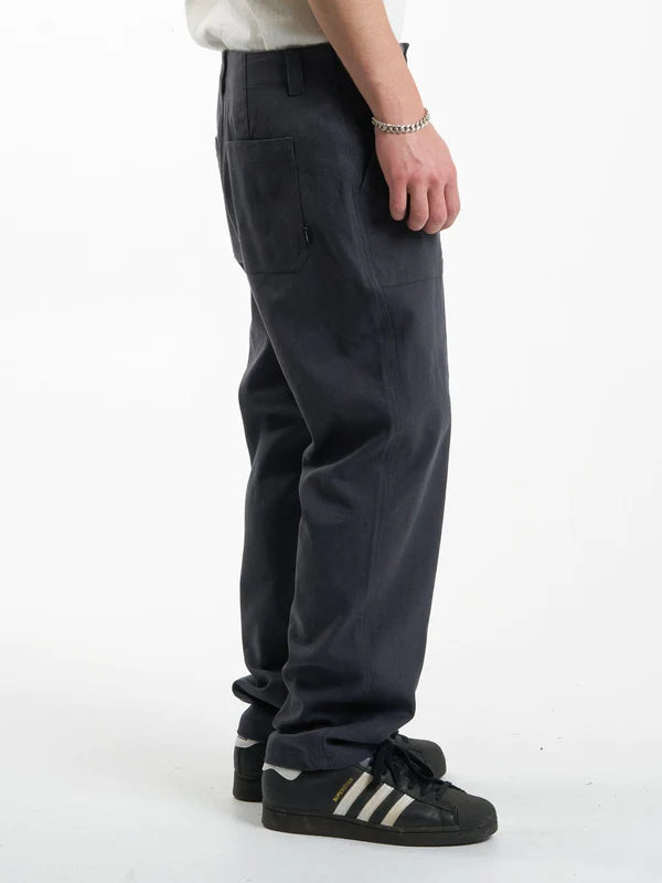 Thrills Hemp Thrills Slacker Utility Pant- Slate