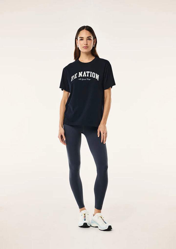 P.E Nation Heritage Tee - Dark Sapphire