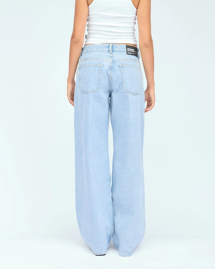 Dr Denim Hill Low Rise Jean - Stream Light Retro