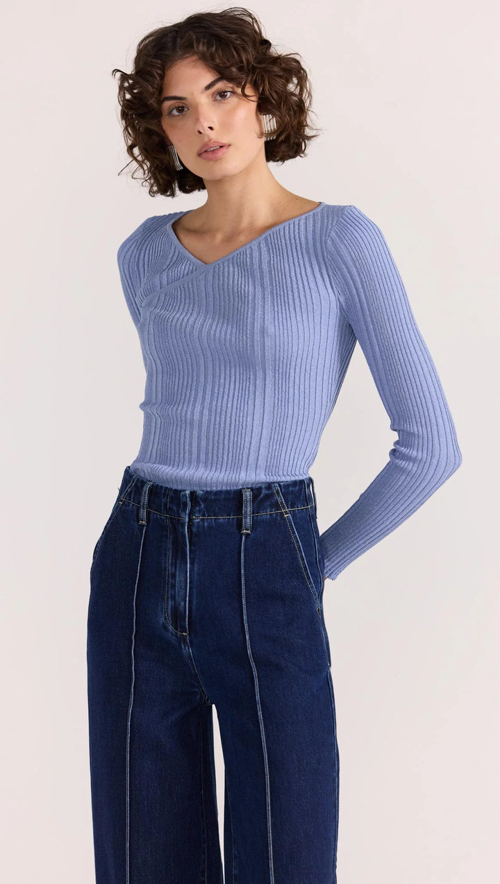 Staple The Label Lennox High Waist Jeans - Indigo