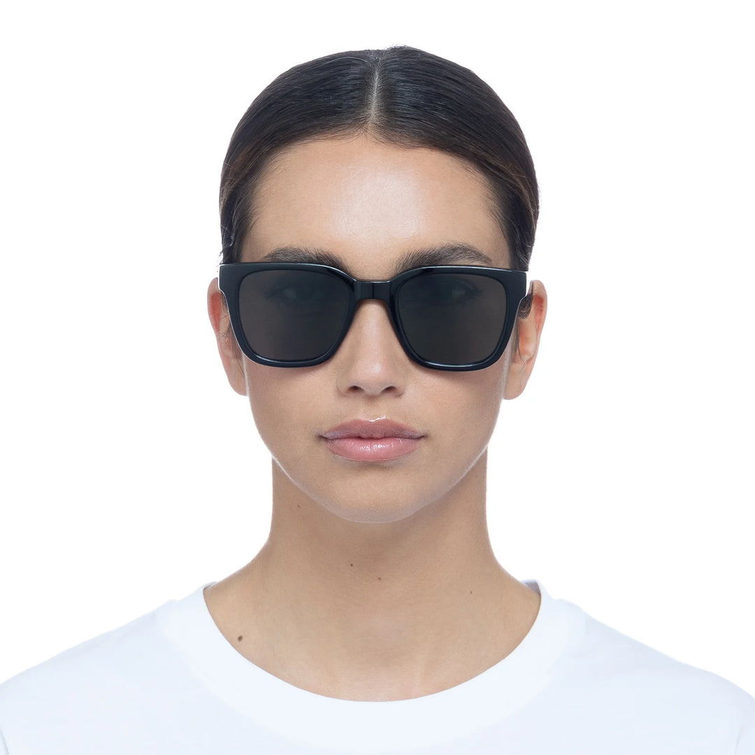 Le Specs Elixir Sunglasses - Black Polarised