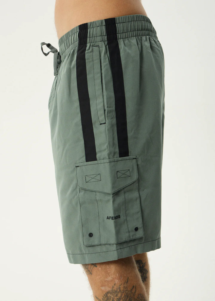 Afends House Related Recycled Cargo Short 20"-Sycamore