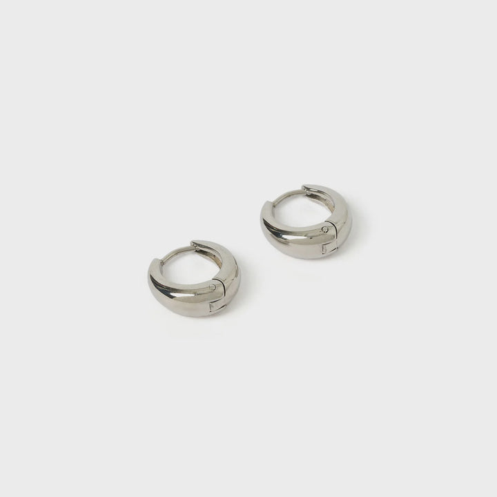 Arms Of Eve Max Silver Earrings - Midi 14mm
