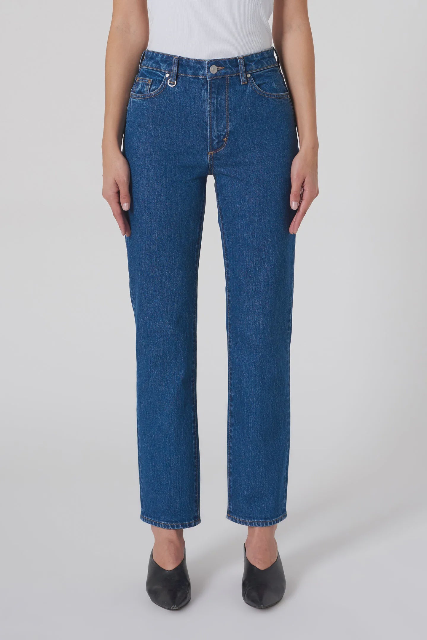 MICA STRAIGHT MID VINTAGE INDIGO main image 1