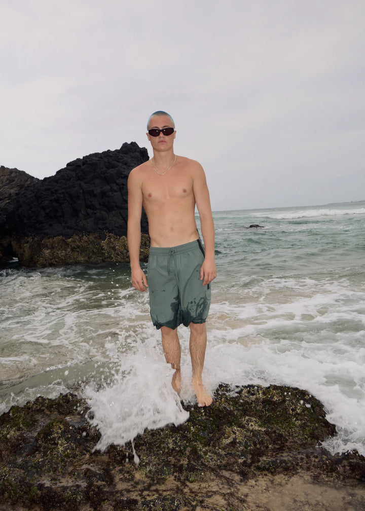 Afends House Related Recycled Cargo Short 20"-Sycamore