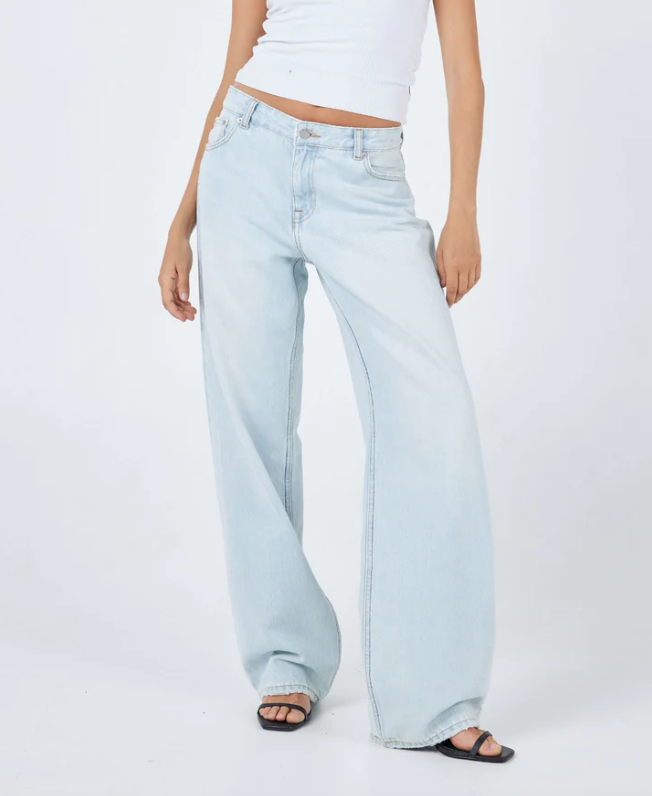 Dr Denim Hill Low Rise Jean - Canyon Pale Worn