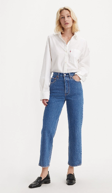 Ribcage jeans levis shop