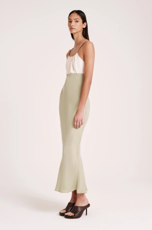 Nude Lucy Mano Cupro Dress - Apple Splice