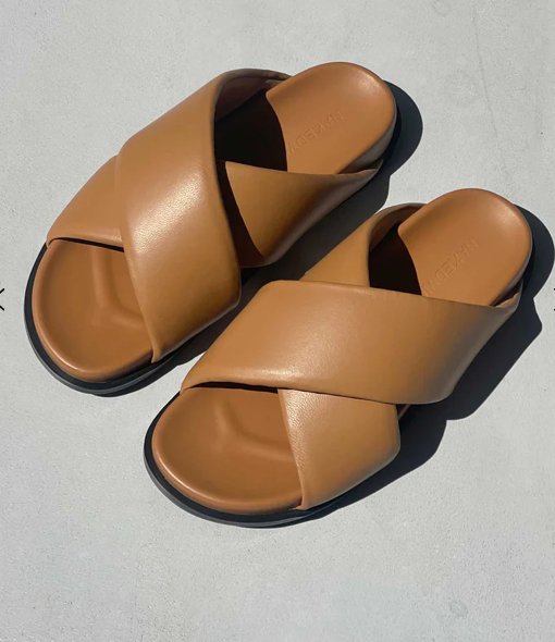 Nakedvice The Bode Sandal- Tan