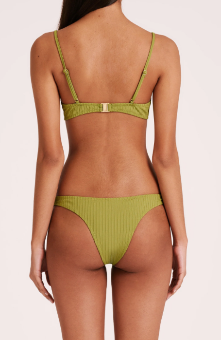 Nude Lucy Classic Bralette- Grass