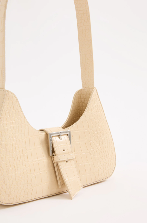 Nude Lucy Greta Shoulder Bag - Butter
