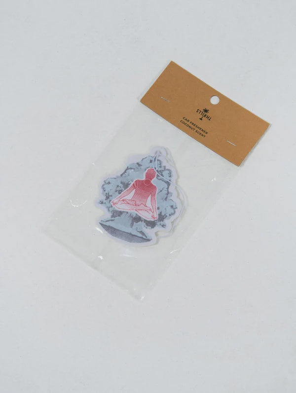 Thrills Action Not Words Car Freshener - Coconut