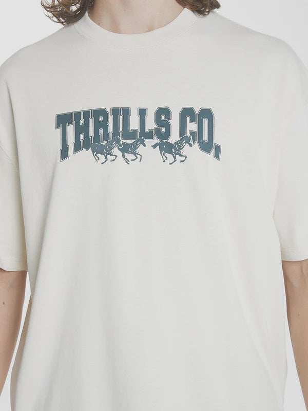 Thrills Locked In Merch Fit Tee Heritage White main image 1