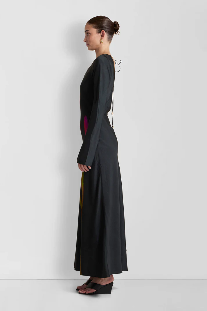 The Wolf Gang Thea Maxi Dress - Noir