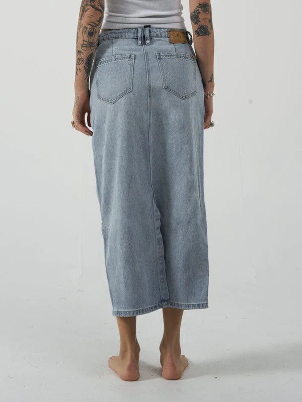 Thrills Frankie Skirt- Ash Blue