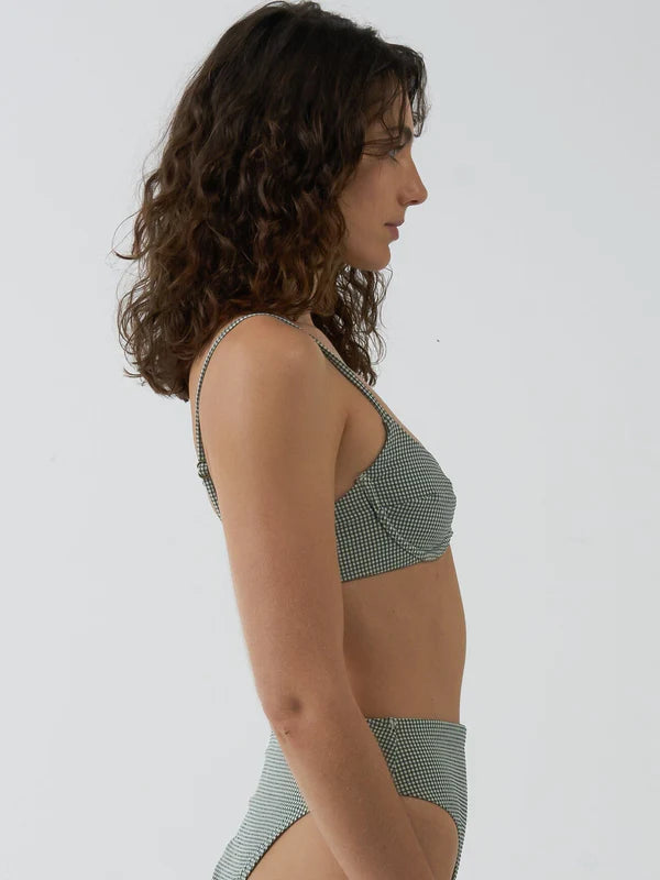 Thrills Levitation Underwire Bikini Top-Pistachio