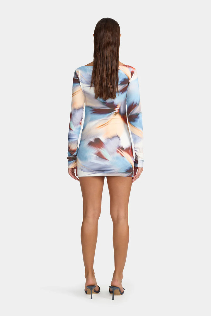 Ownley Zephyr Mini Dress - Smokey Haze