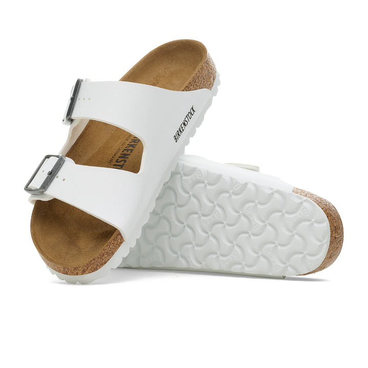 Birkenstock Arizona White Birko-Flor Regular