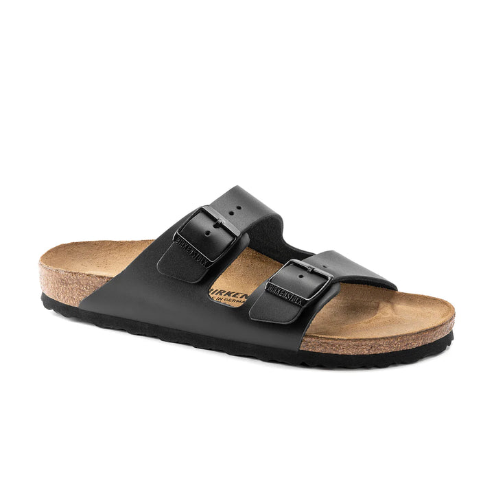 Birkenstock Arizona Black Smooth Leather Regular