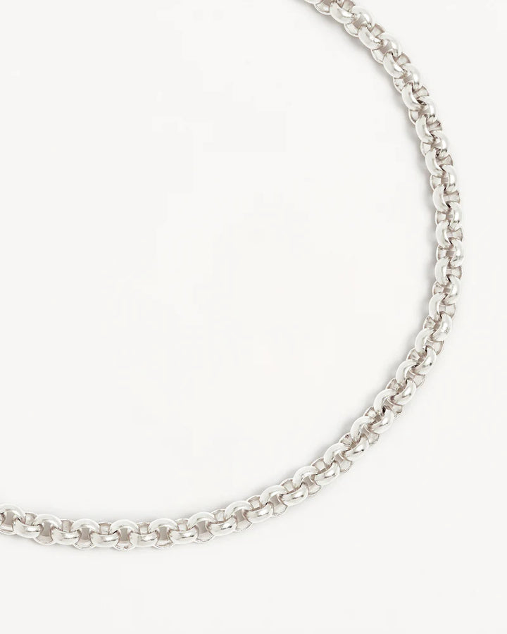 By Charlotte Sterling Silver Belcher Chain Bracelet