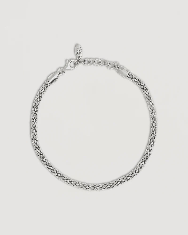 By Charlotte Sparkle Chain Bracelet-Sterling Silver